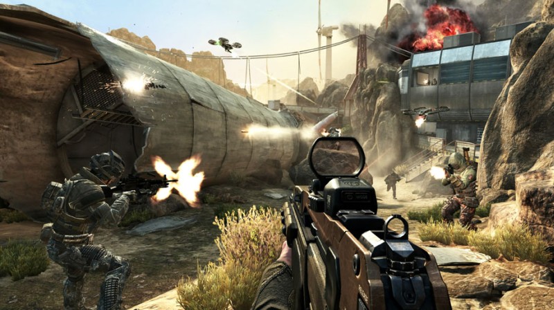 Black Ops 2 Turbine multiplayer map